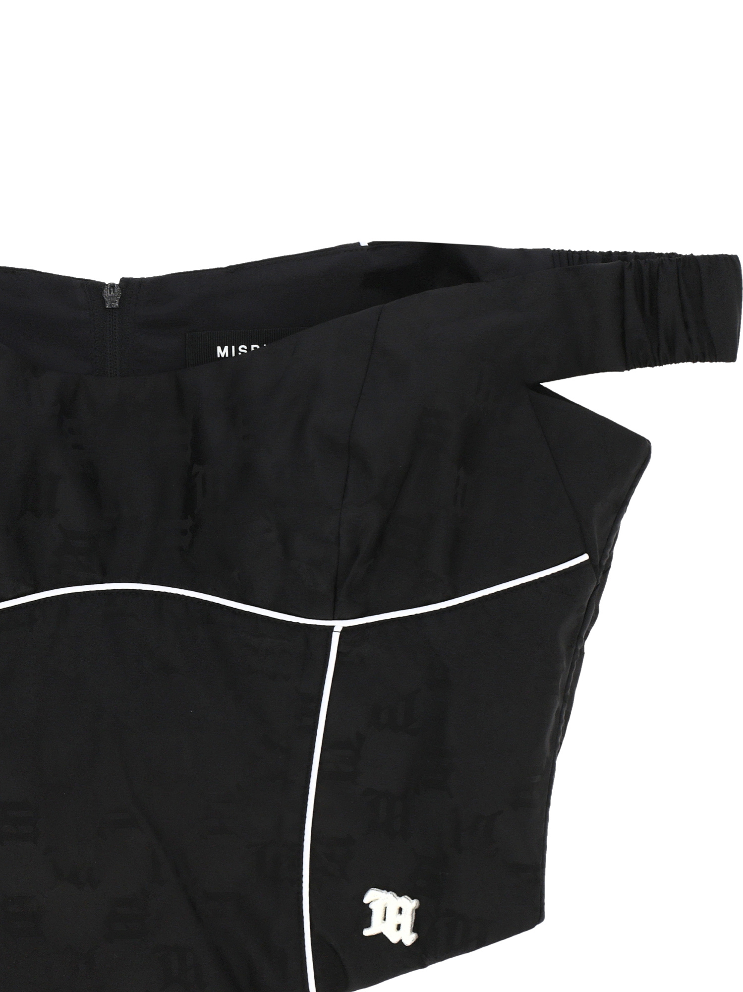 Misbhv Monogram Nylon Corset Top