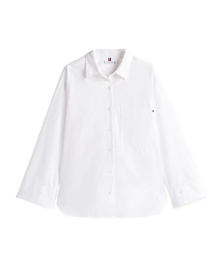 Tommy Hilfiger Button-down Pocket Shirt In White
