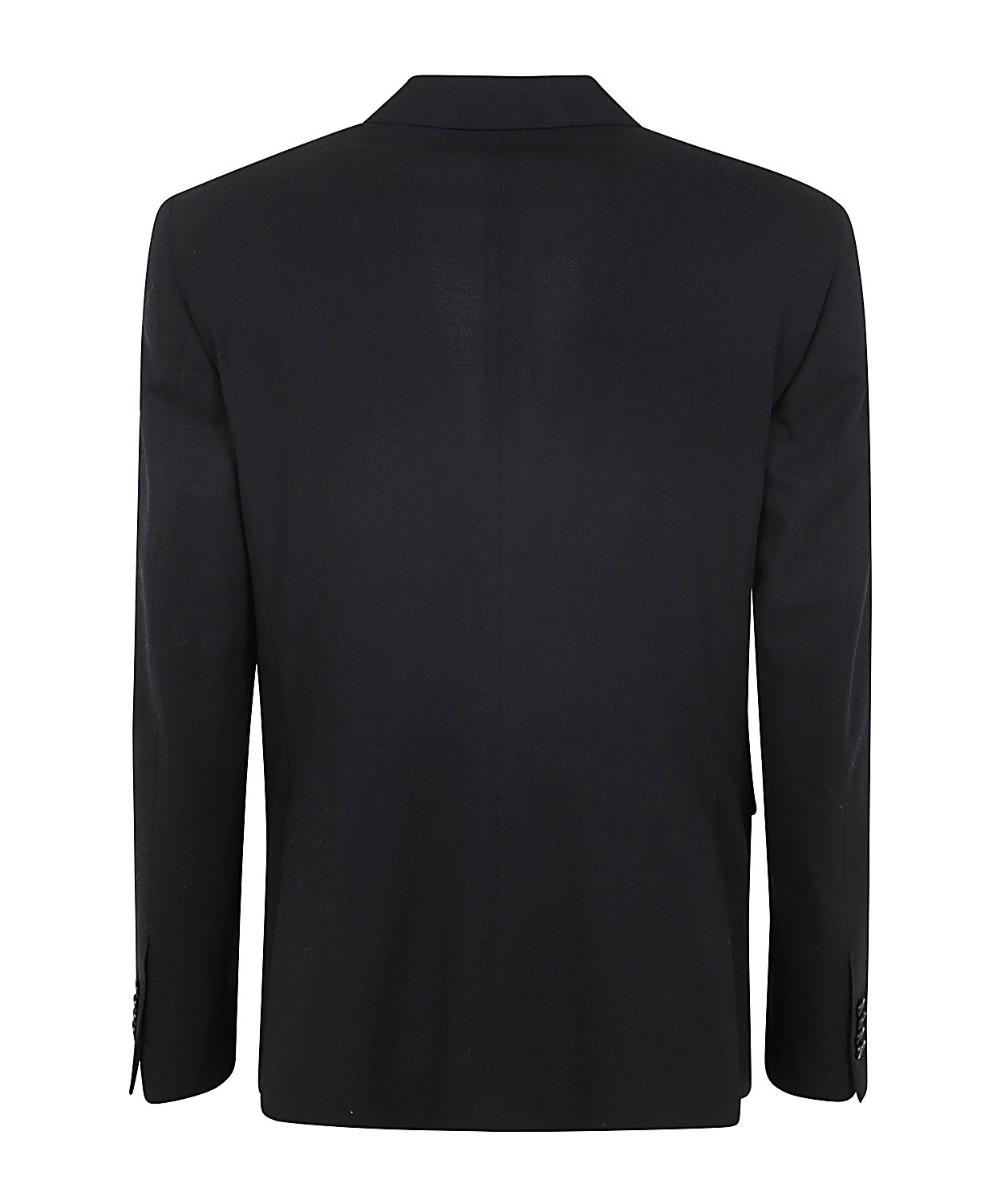 Tagliatore Button Long-sleeved Suit Coat And Trousers Set In Black