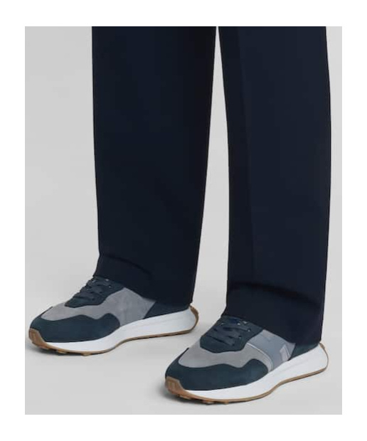 Hogan Men's H601 Leather Sneakers In Gray