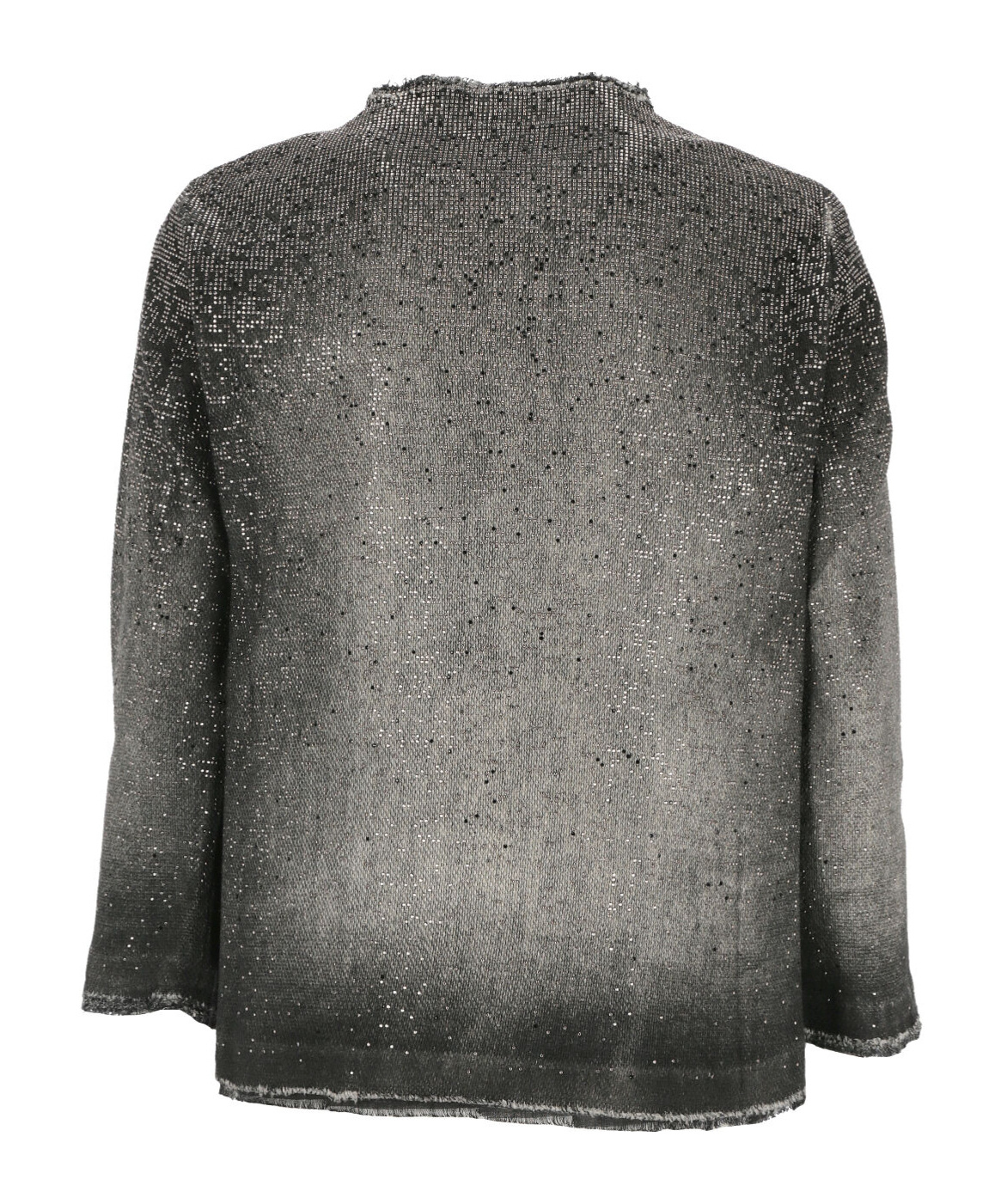 Avant Toi Round-collar Casual Jacket In Black