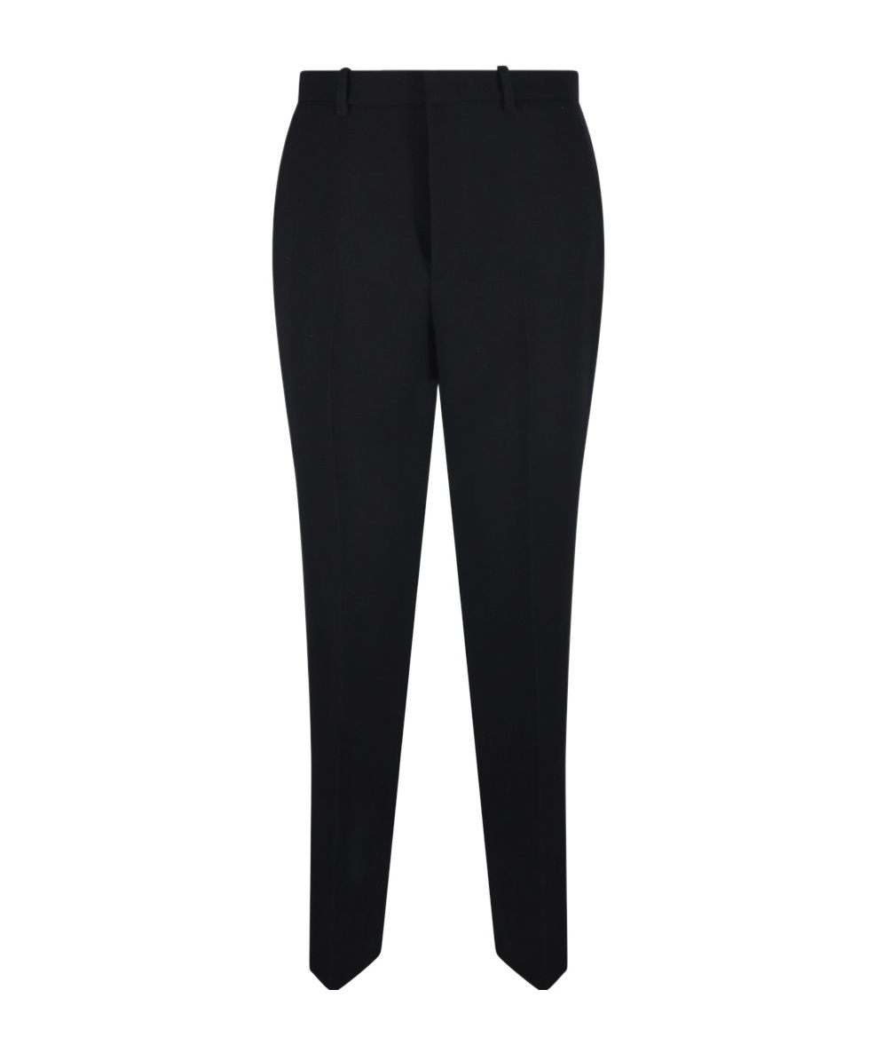 Gucci Belt-loop Casual Pants In Black