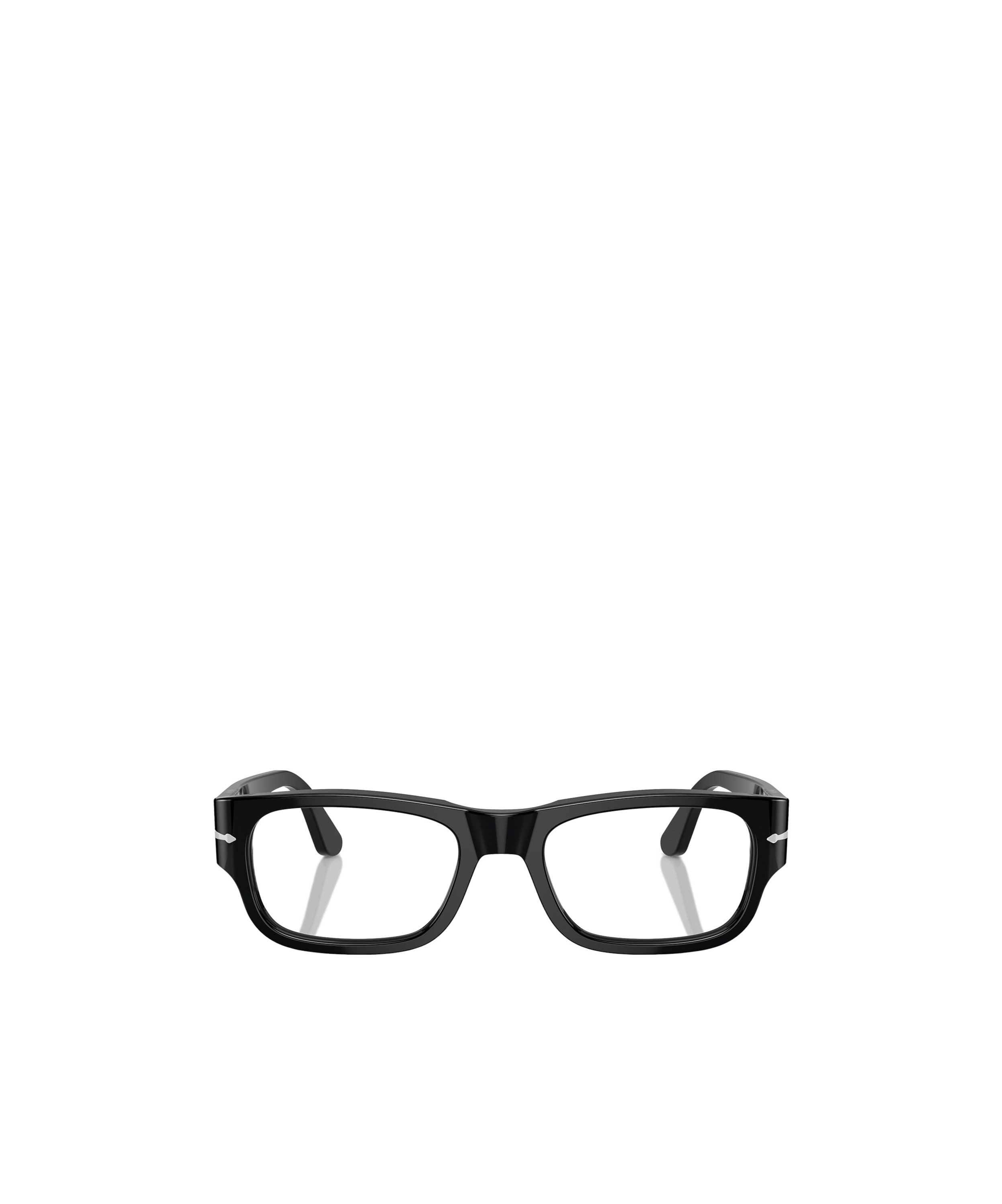 Persol Rectangular Frame Glasses In Black