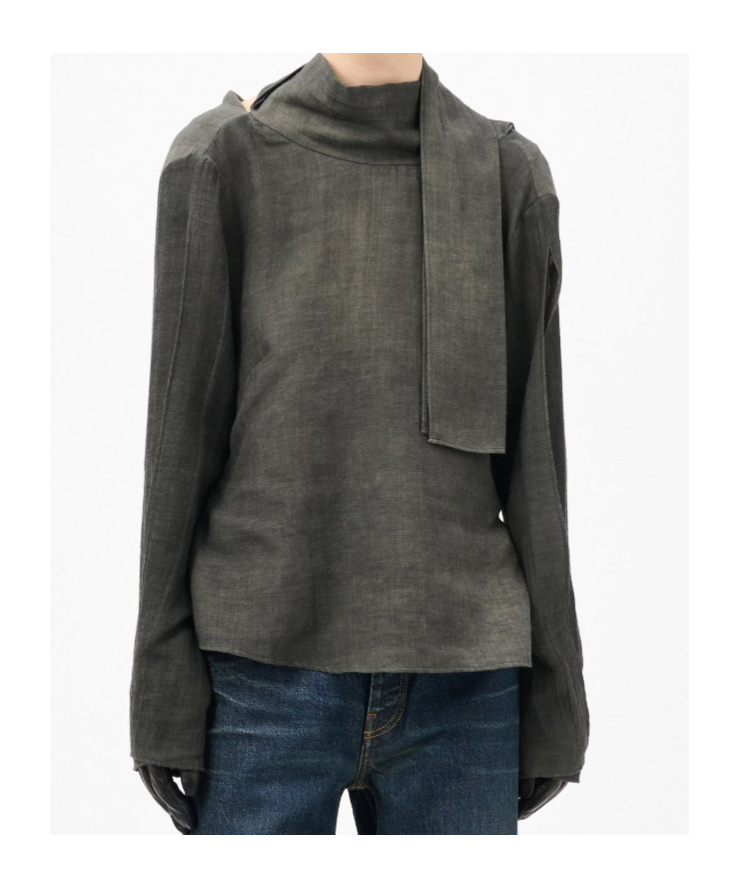 Our Legacy Virtuous Blouse In Green