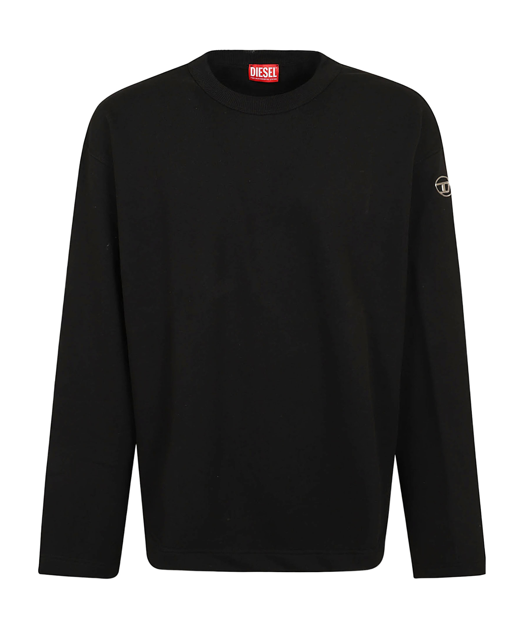 Diesel S-boxt-d Sweatshirt In Black