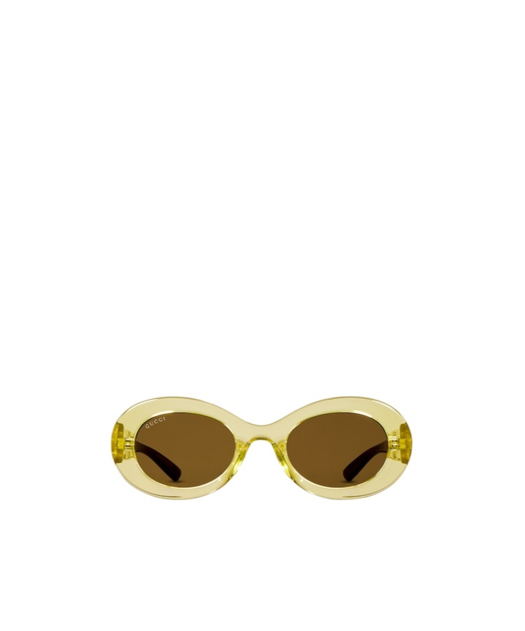 Oval frame sunglasses