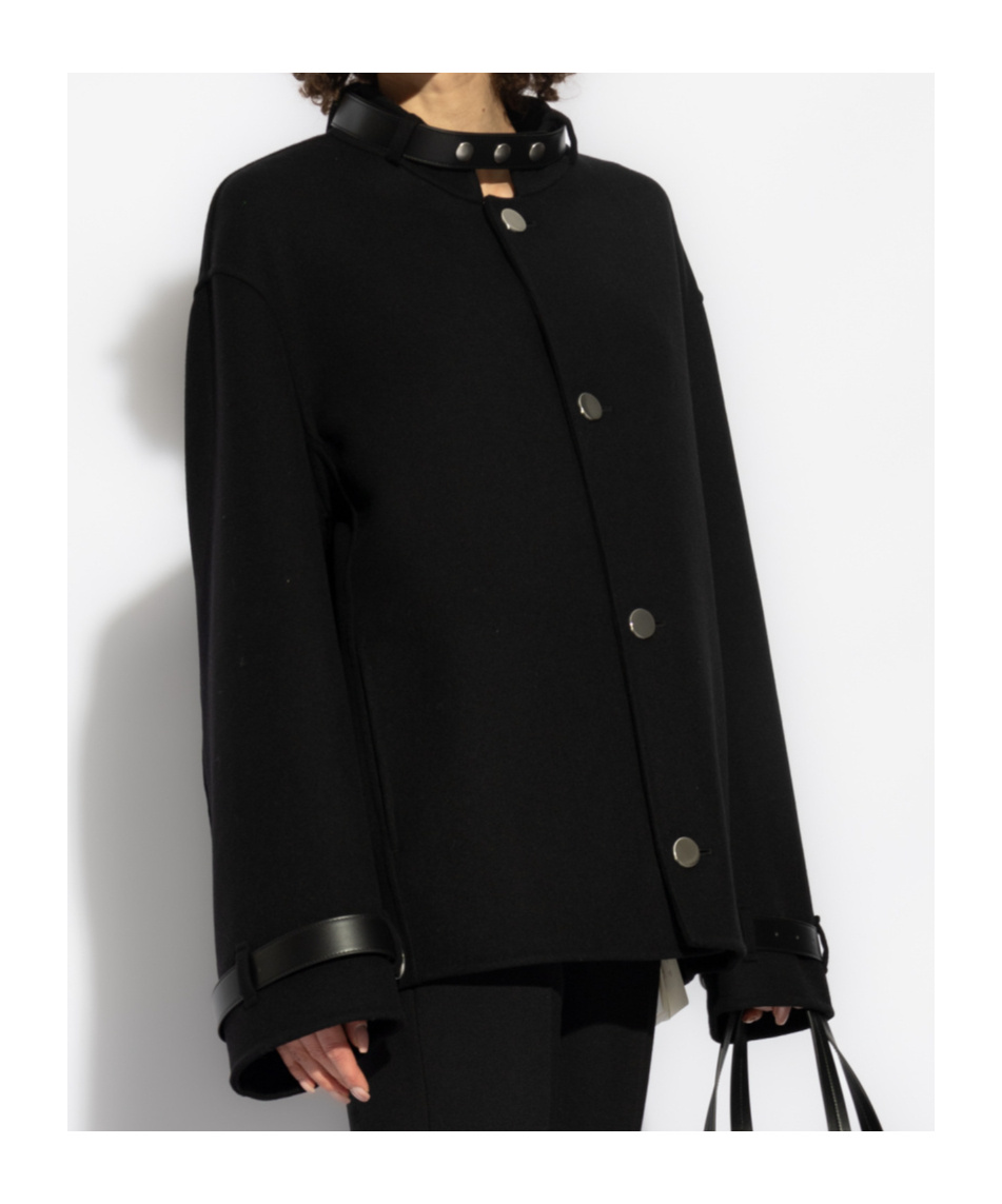 Jil Sander Wool Jacket In Black