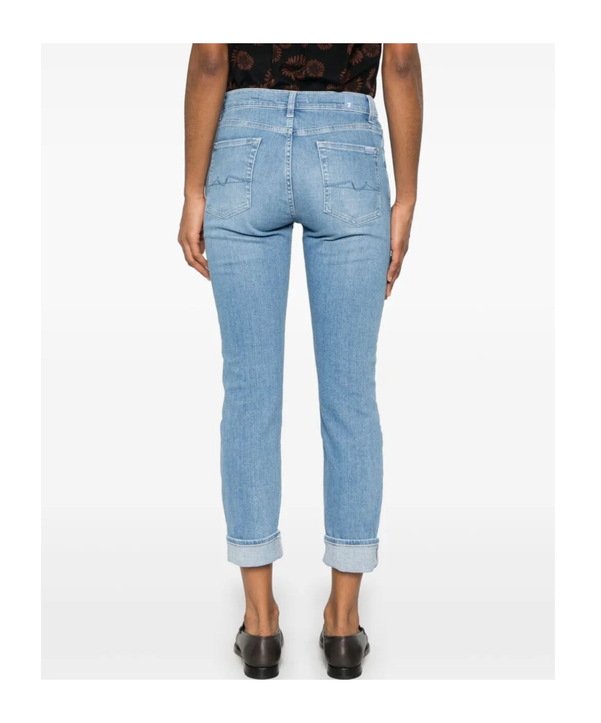 7 FOR ALL MANKIND RELAXED SKINNY JEANS