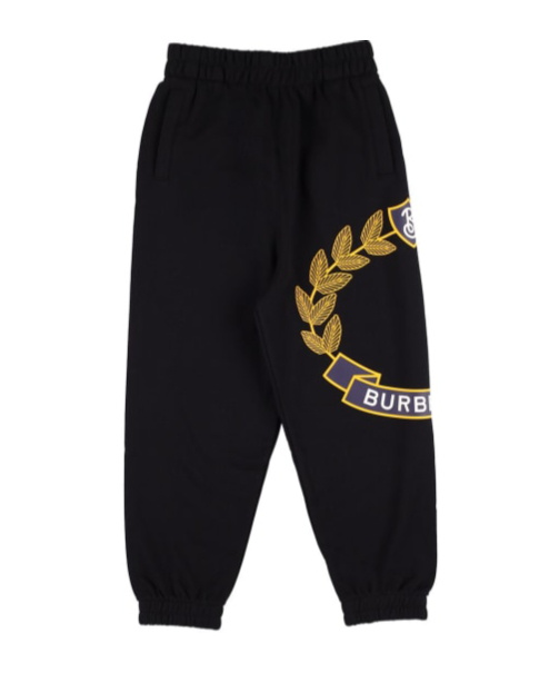 Burberry Logo Printed Cotton Sweatpants