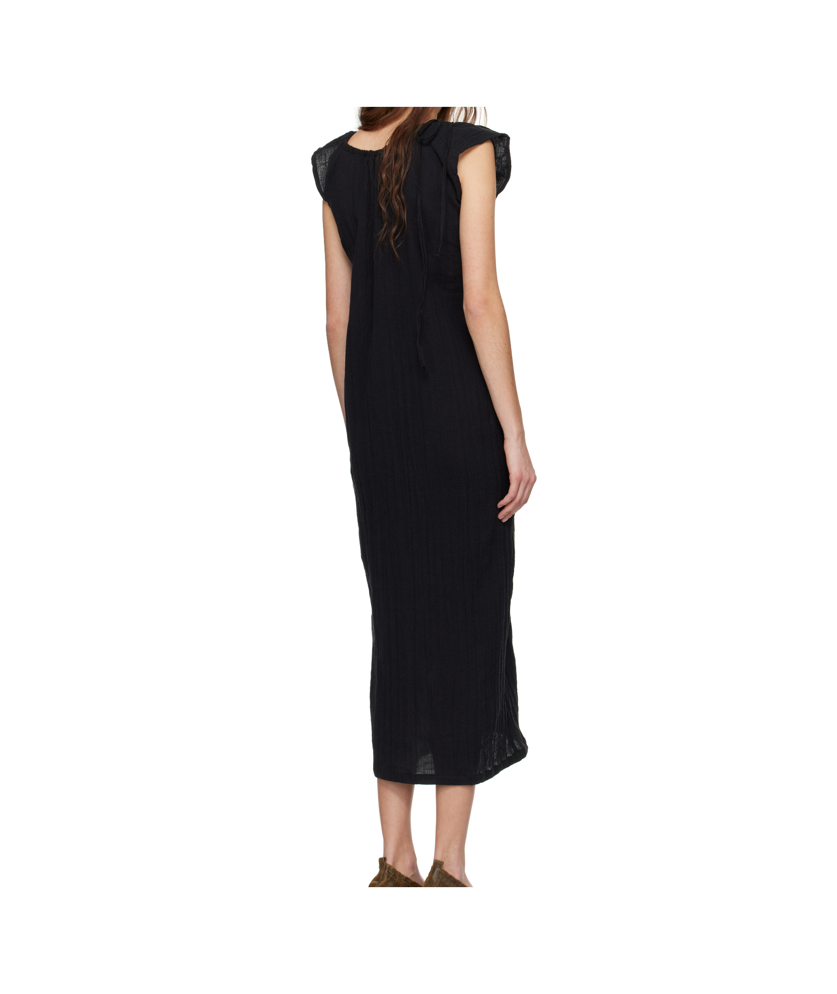 Baserange Max Maxi Dress In Black