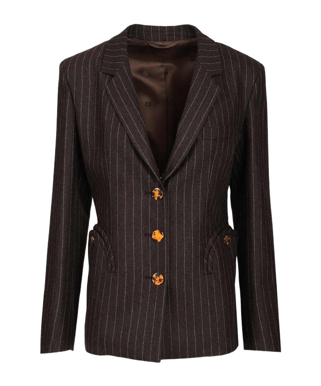Blazé Milano Lady Maud Akira Blazer Jackets Brown In Brown