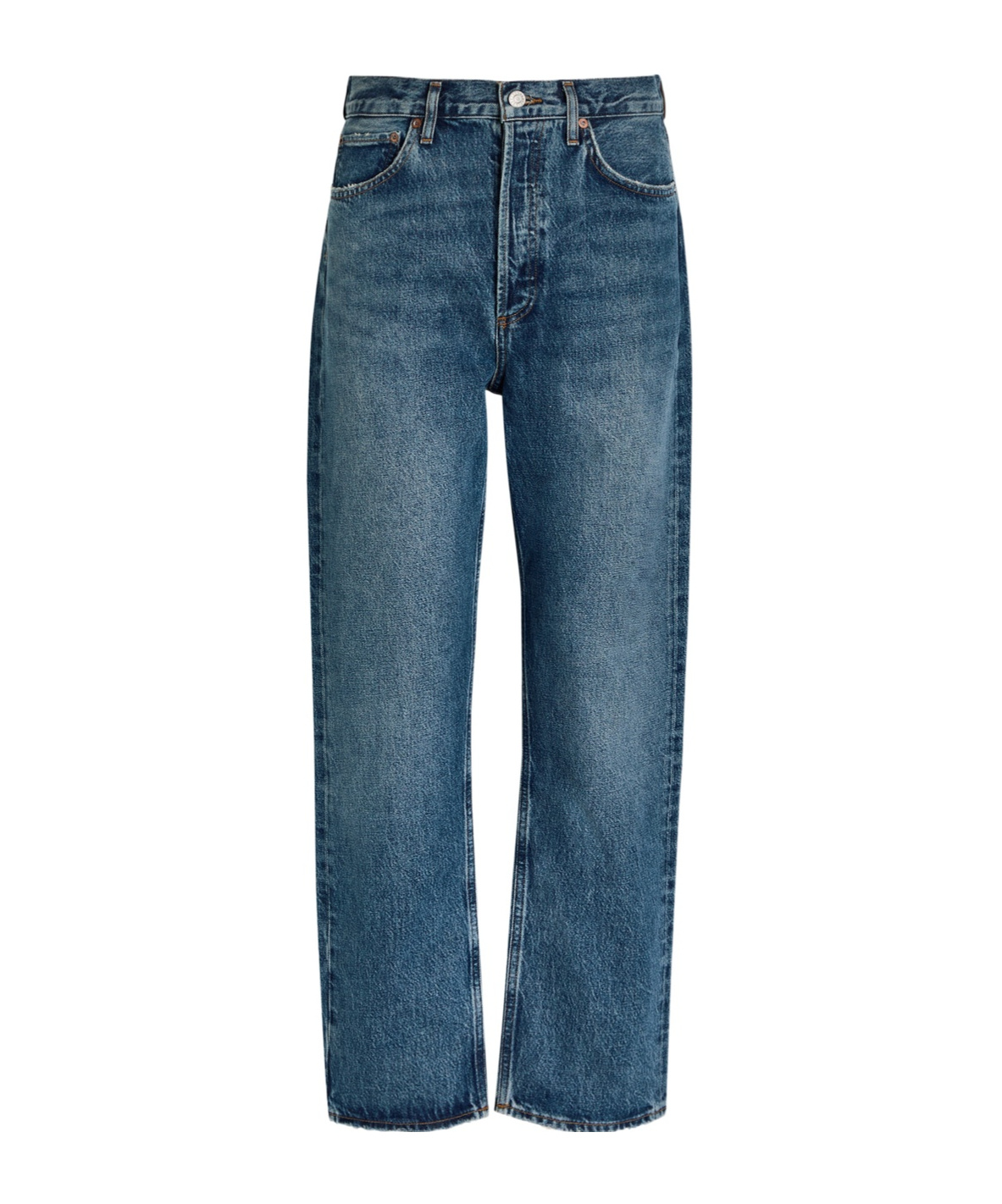 Agolde Straight-leg Jeans In Blue