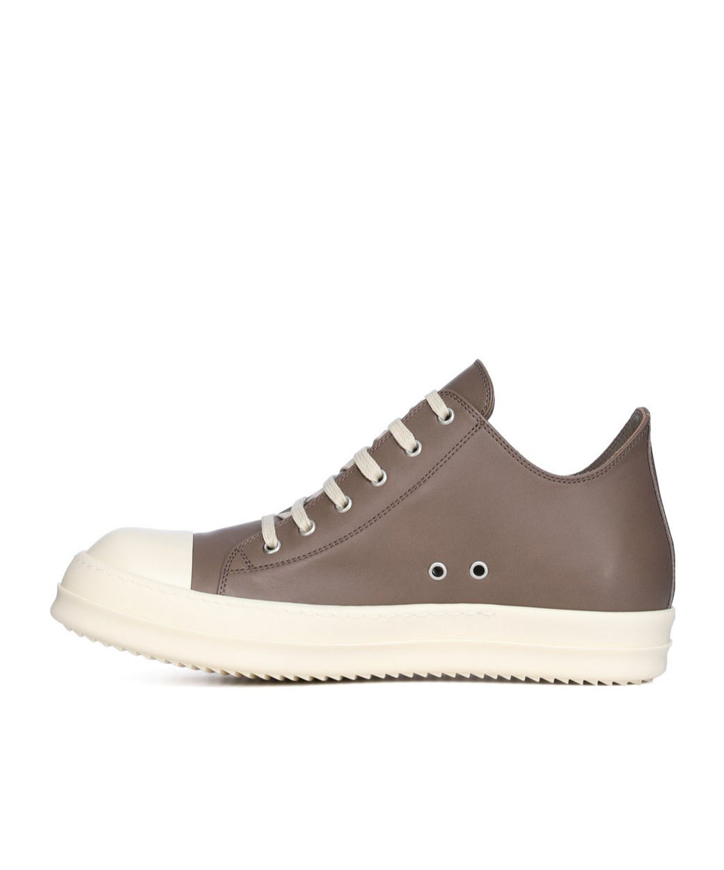 Rick Owens Lace-up Low-cut Casual Shoes In White