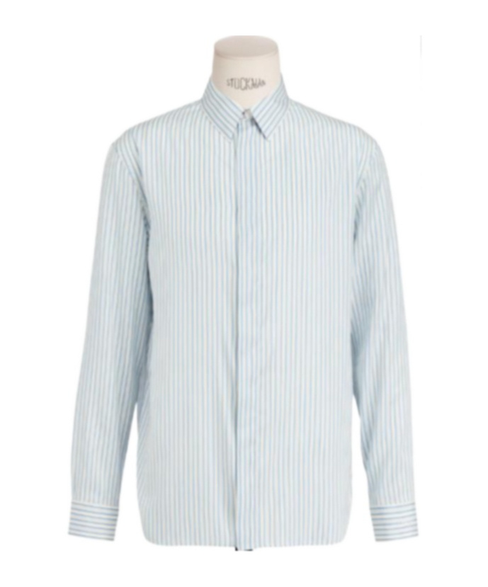 Dior Striped Shirt In White