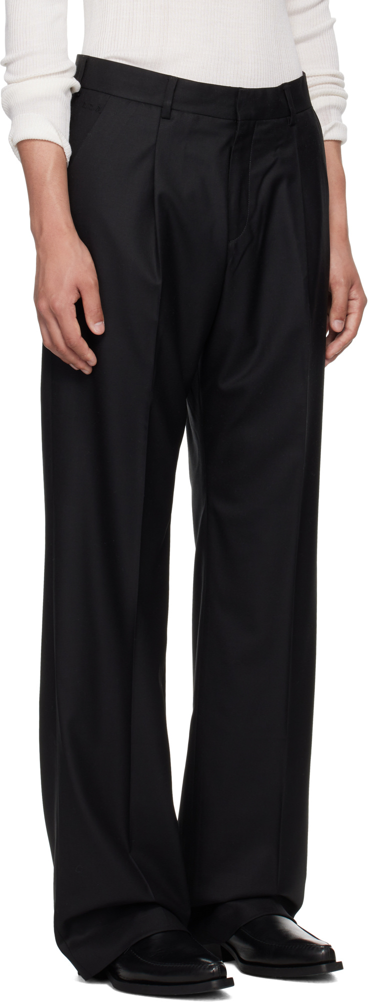 Enfants Riches Deprimes Casual Pants With Belt Loops In Black