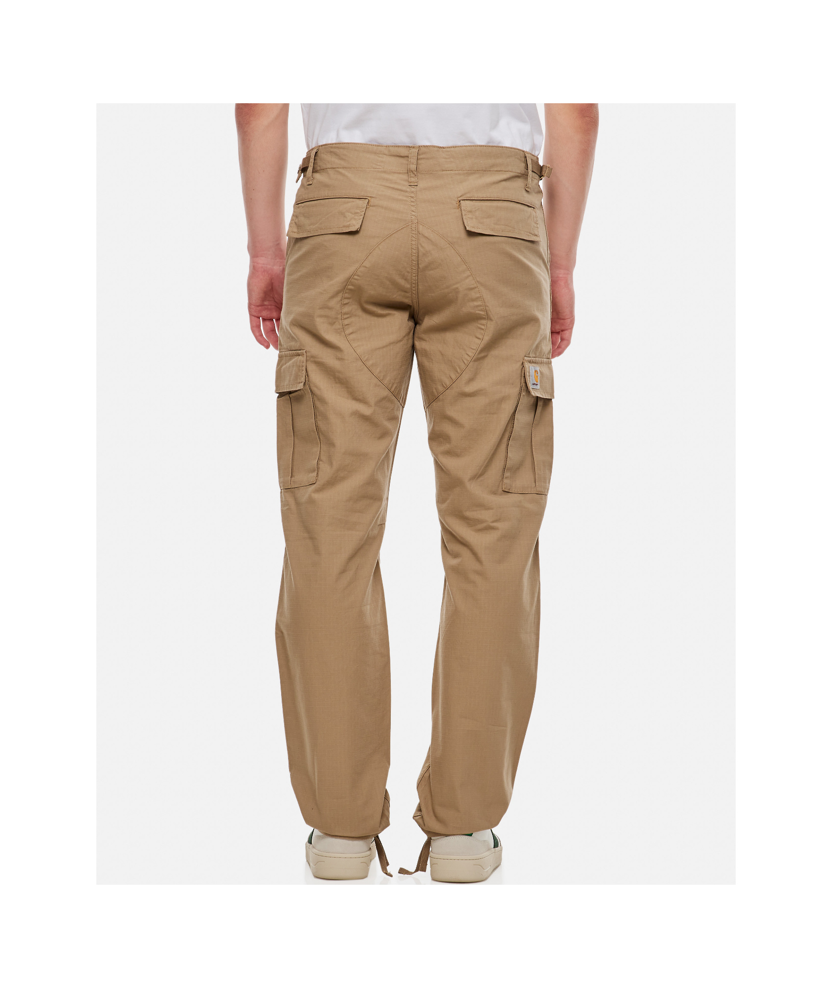 Carhartt Cole Cargo Pant In Beige Cotton In Brown