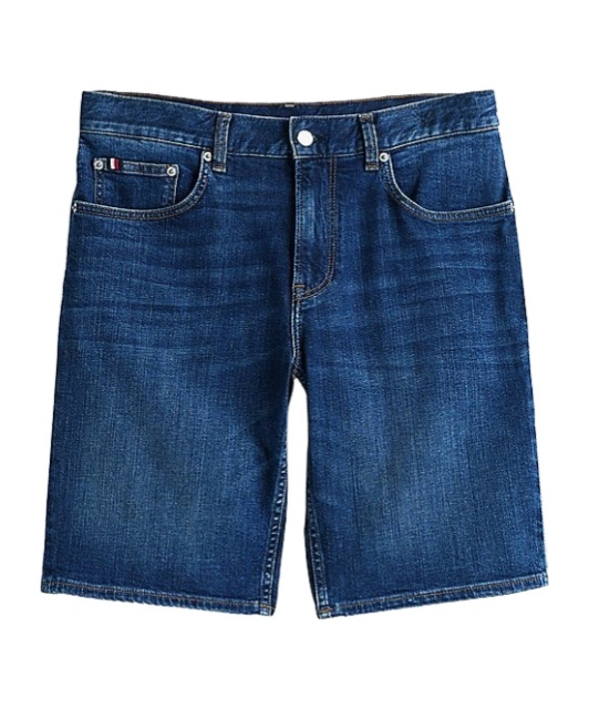 TOMMY HILFIGER DENIM SHORTS WITH BELT LOOPS