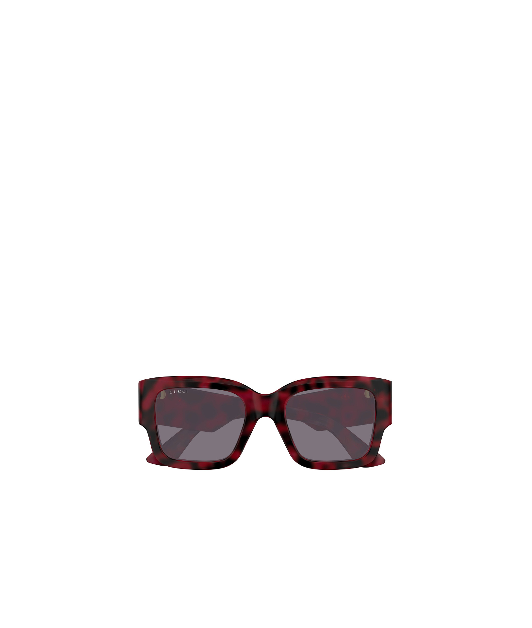 Gucci Rectangular Sunglasses In Black