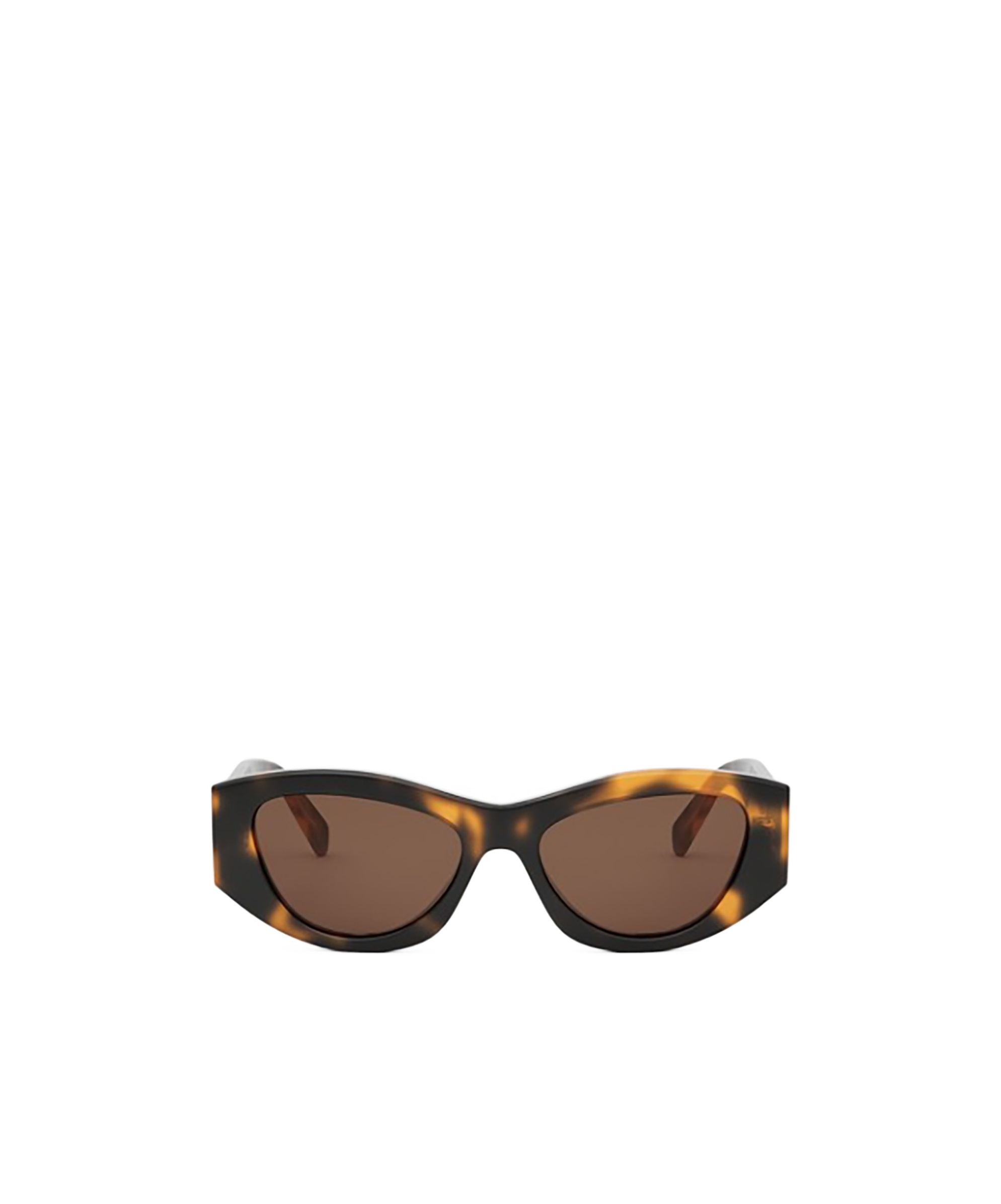 Celine Triomphe Cat-eye Sunglasses In Green