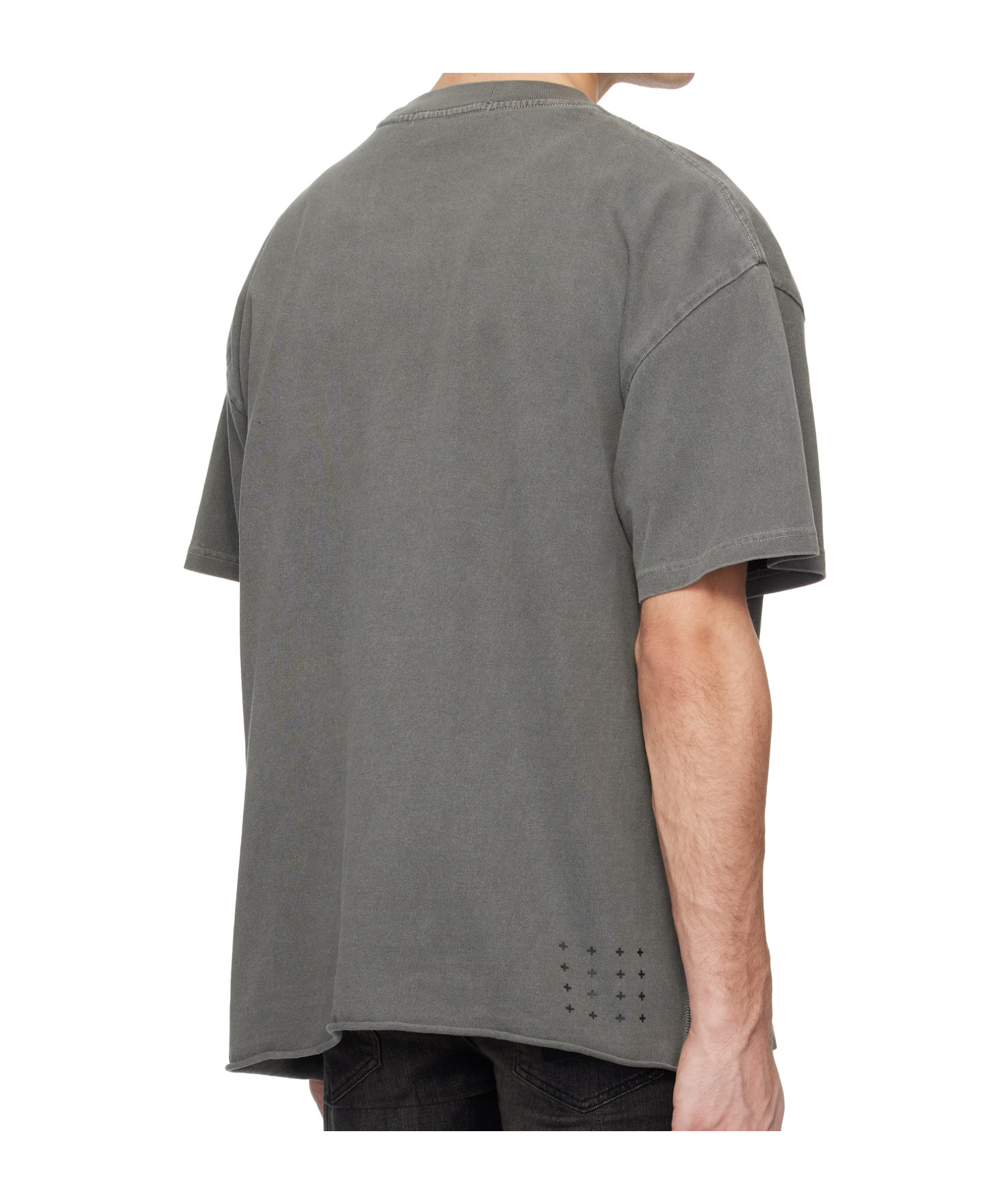 Shop Ksubi Sketch Ekcess T-shirt In Gray