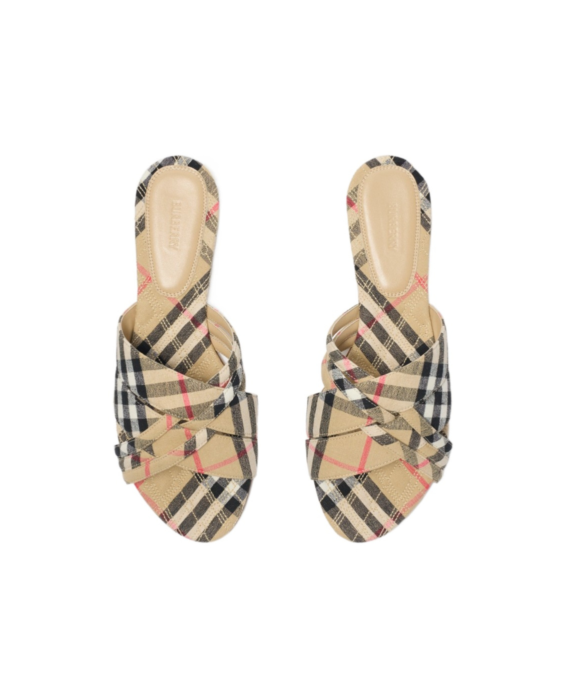 BURBERRY CABANA SLIDES