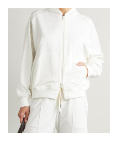 Brunello Cucinelli Monili-embellished Hoodie In White