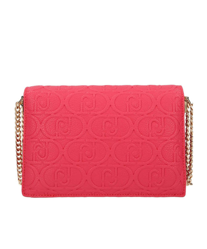 Liu •jo Logo-embossed Cross Body Bag In Red