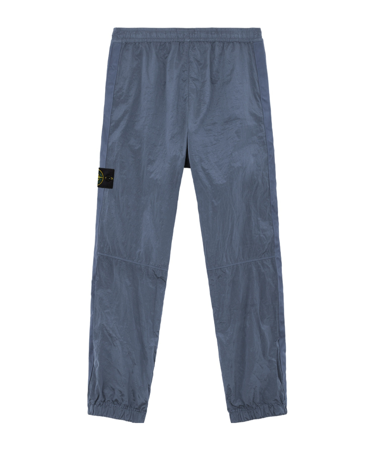 Stone Island Elastic Waist-edge Casual Pants In Blue