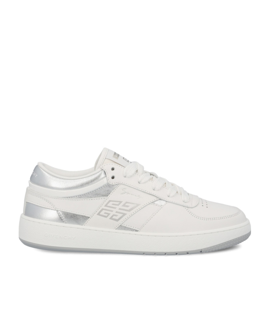 Shop Givenchy Lace-up Sneakers In White