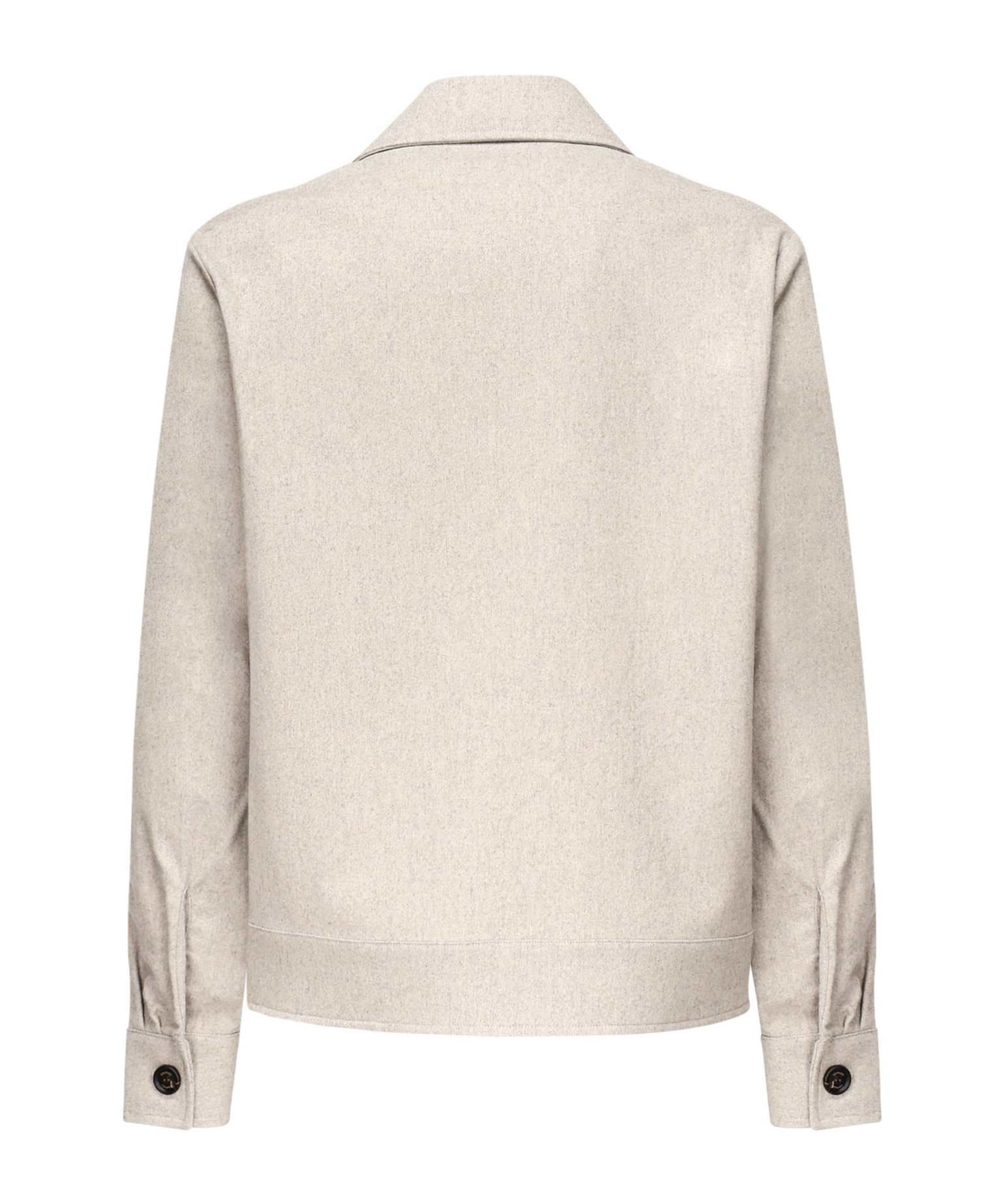 Eleventy Button-fastening Patch-pocket Shirt In Neutral