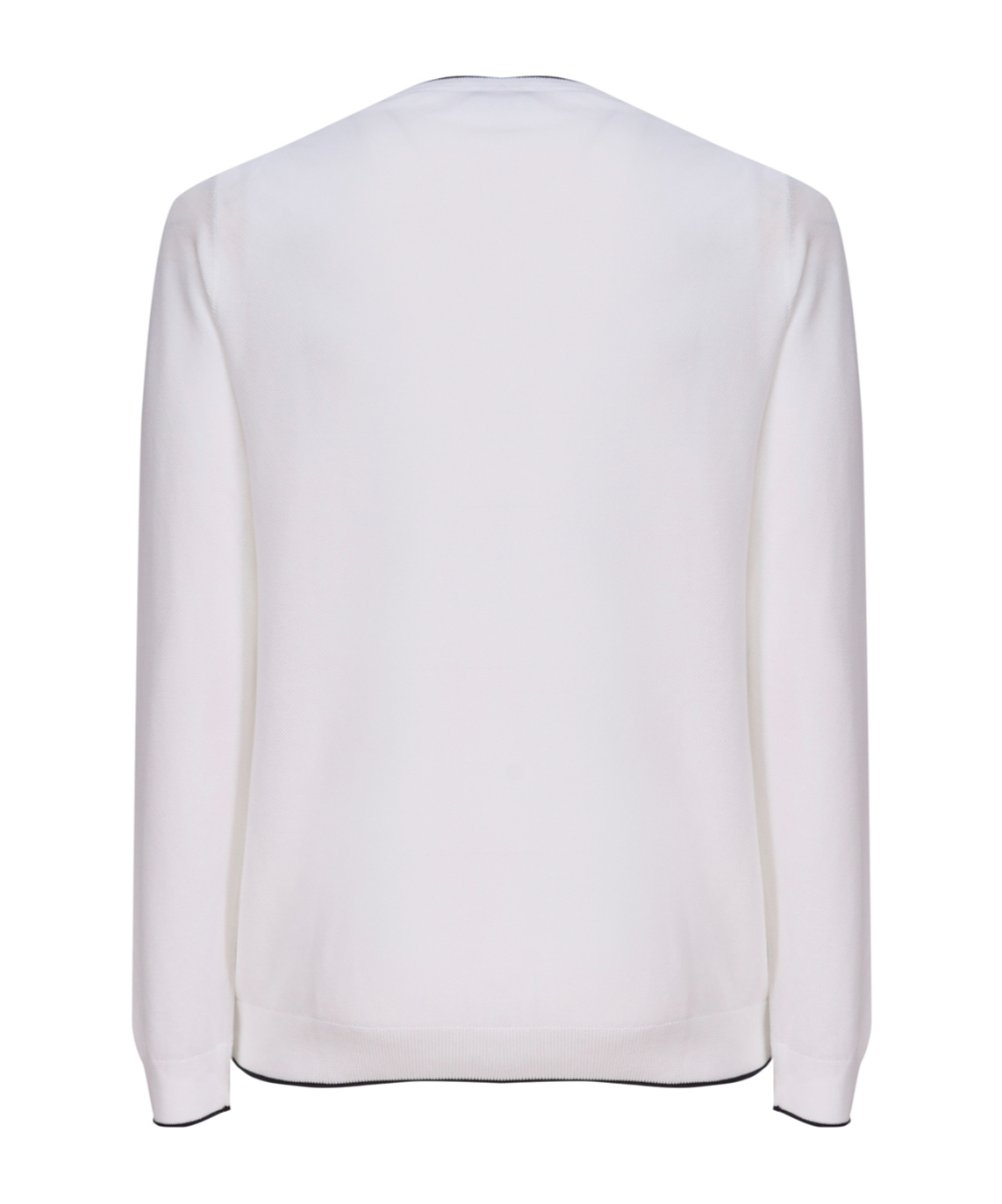 Fay Cotton Sweatshirt In White