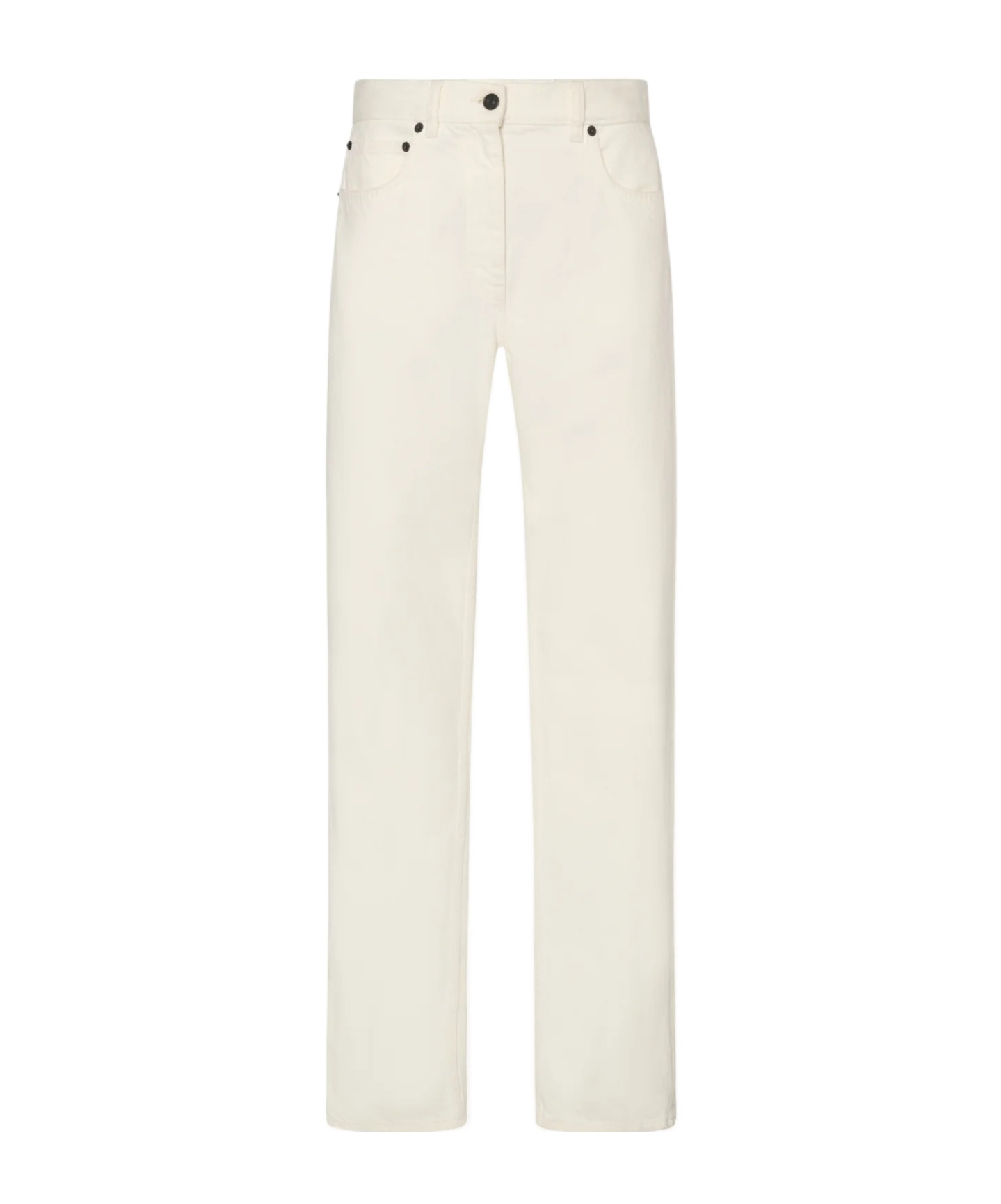 The Row Burty Jean In Cotton In Neutral