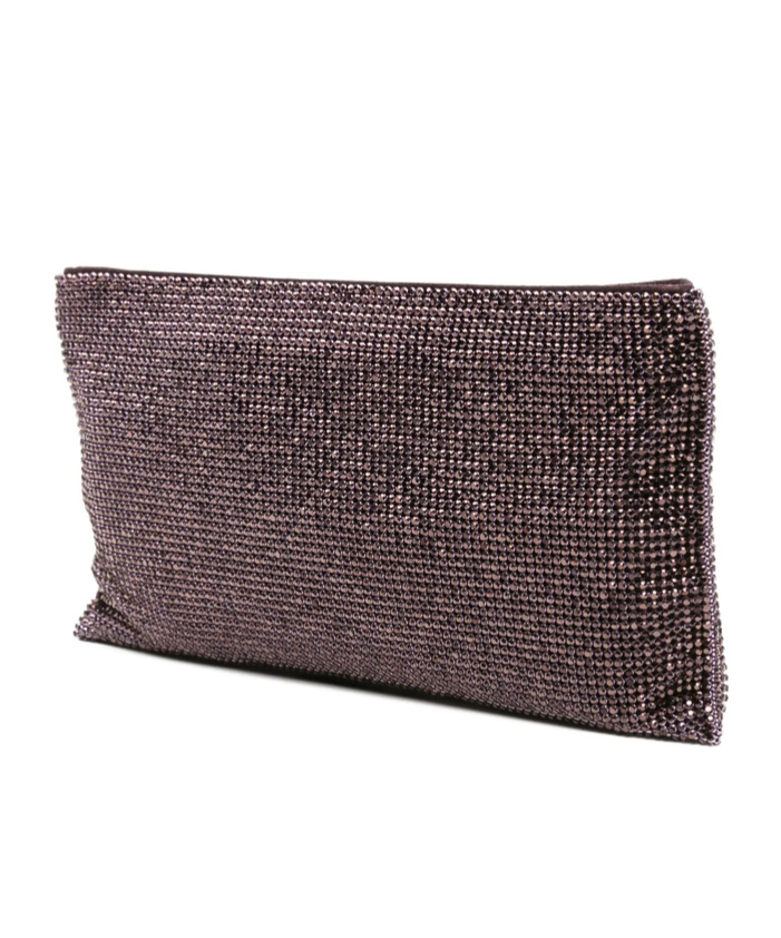 Benedetta Bruzziches La Petite Your Best Friend Clutch Bag In Black