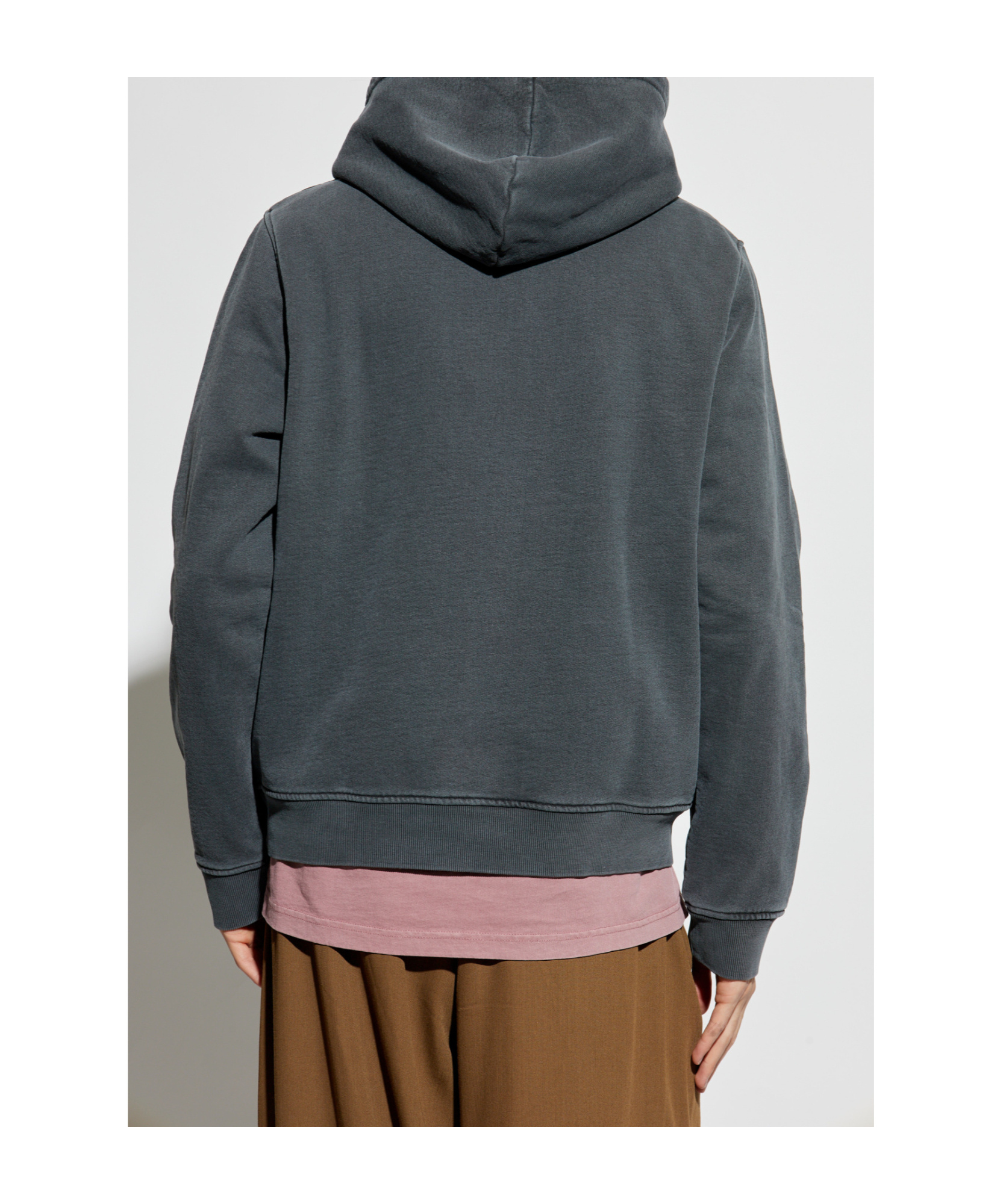 Samsoe & Samsoe Long Sleeve Sweatshirt In Gray