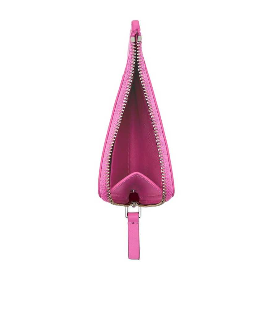Marc Jacobs Zipped The Charm Wallet In Pink