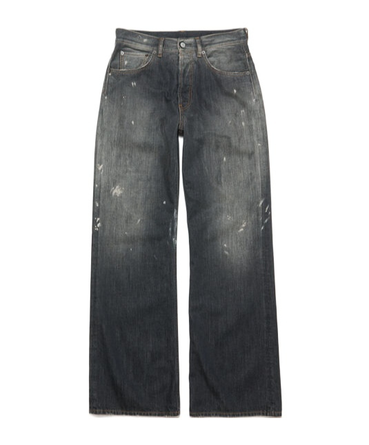 Shop Acne Studios Loose-fit Jeans In Black