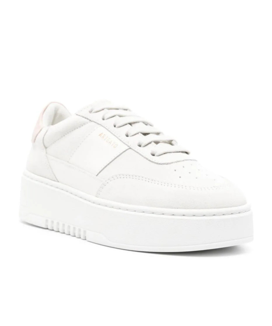 Axel Arigato Orbit Vintage Leather Sneakers In White
