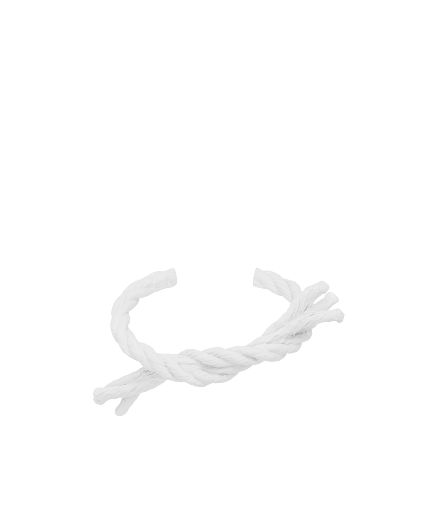 Mm6 Maison Margiela Compilation Design Bracelet In White