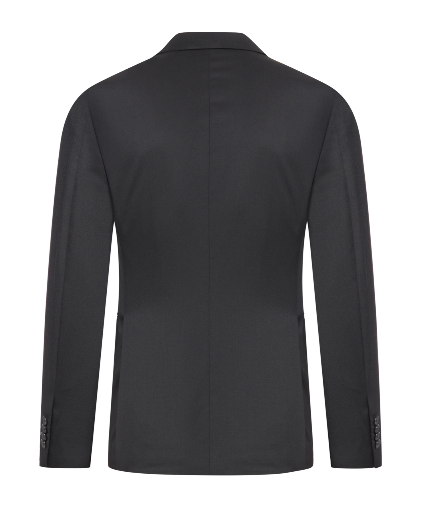Shop Tagliatore Long-sleeved Suit In Black