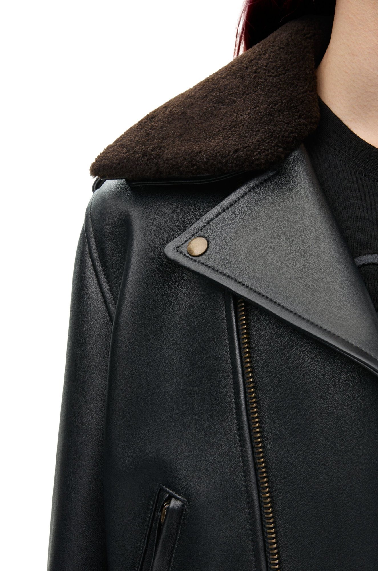 LOEWE LOEWE ZIP-UP CROPPED JACKET