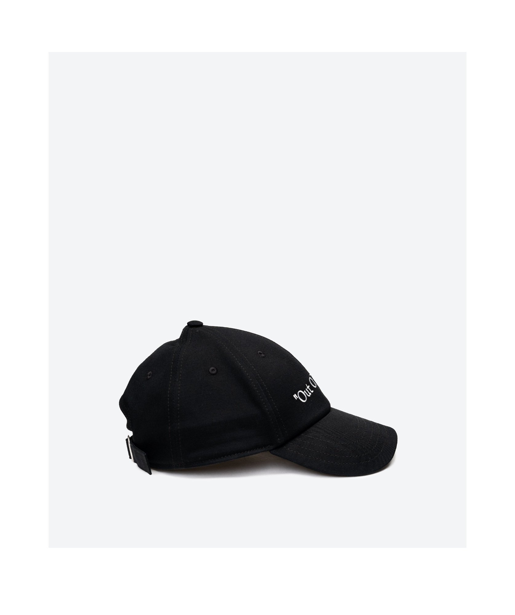 Off-white Out Of Office Baseball Cap Accessories In Black