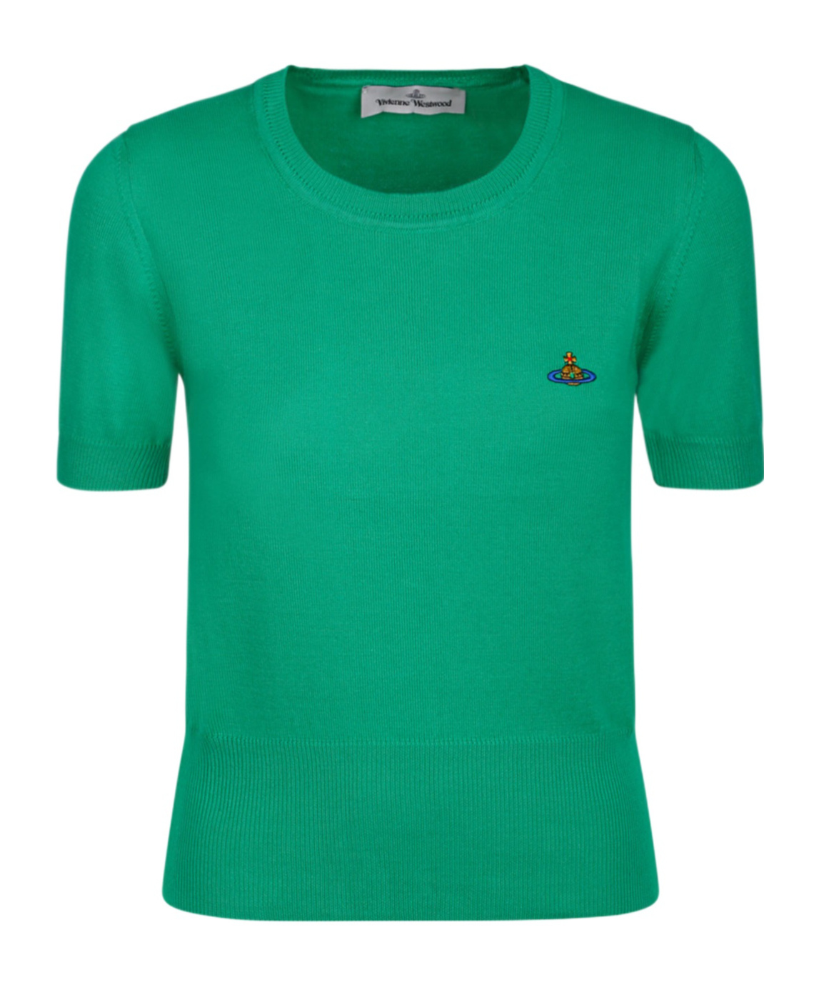 Vivienne Westwood Bea Knitted Top In Green