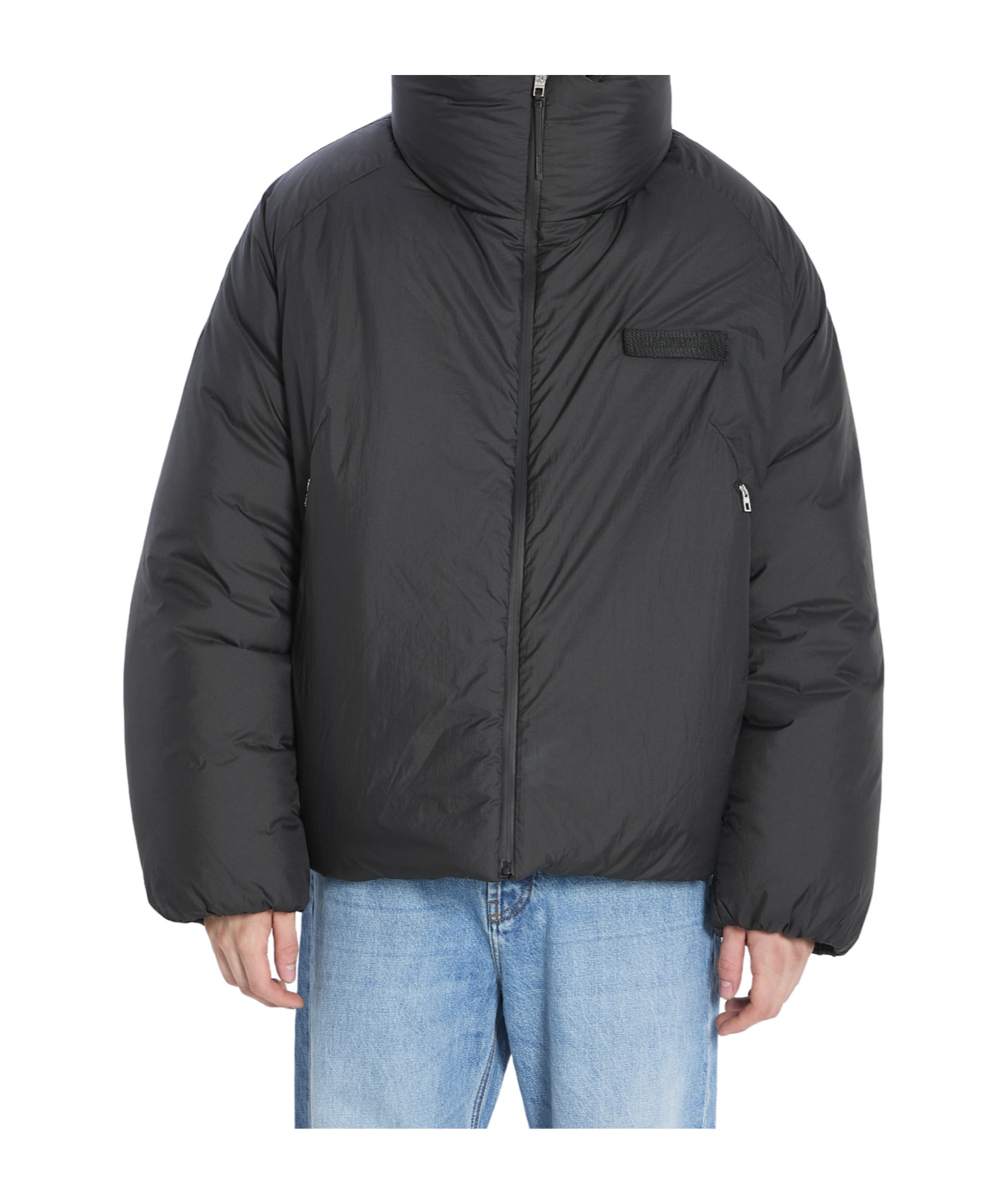 Jacquemus La Doudoune Puffer Jacket In Gray