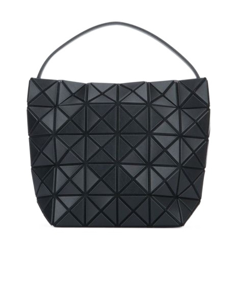 Bao Bao Issey Miyake Geometric-pattern Top Handle Bag In Black