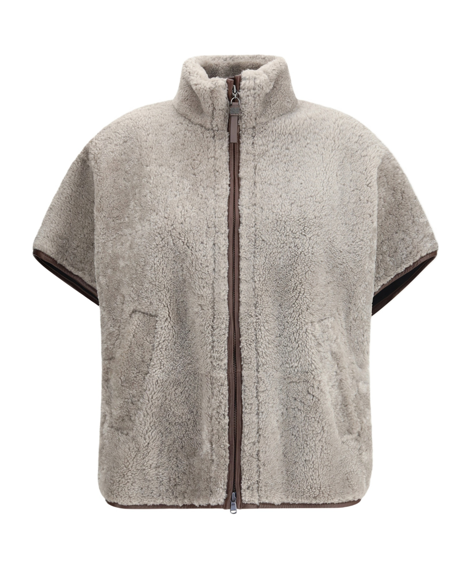 Brunello Cucinelli Sheepskin Jacket With Adjustable Drawstring Waist