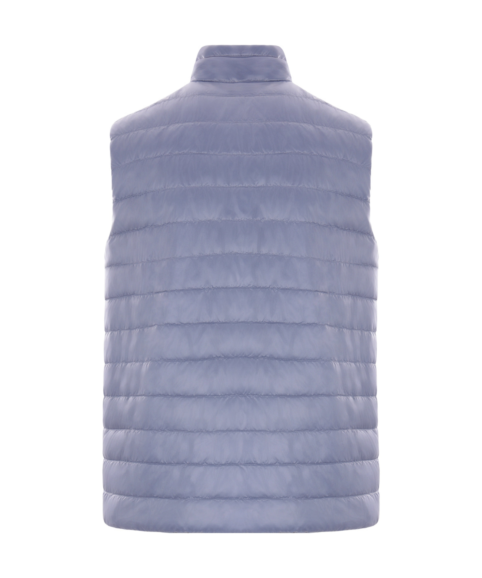 Shop Herno Reversible Puffer Gilet In Blue