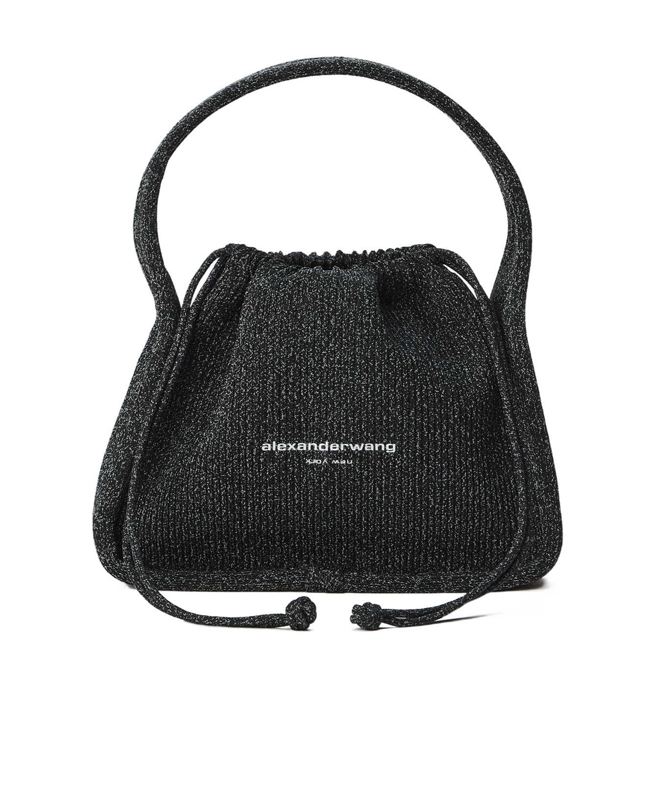 Alexander Wang Reflective Ryan Knit Bag Small