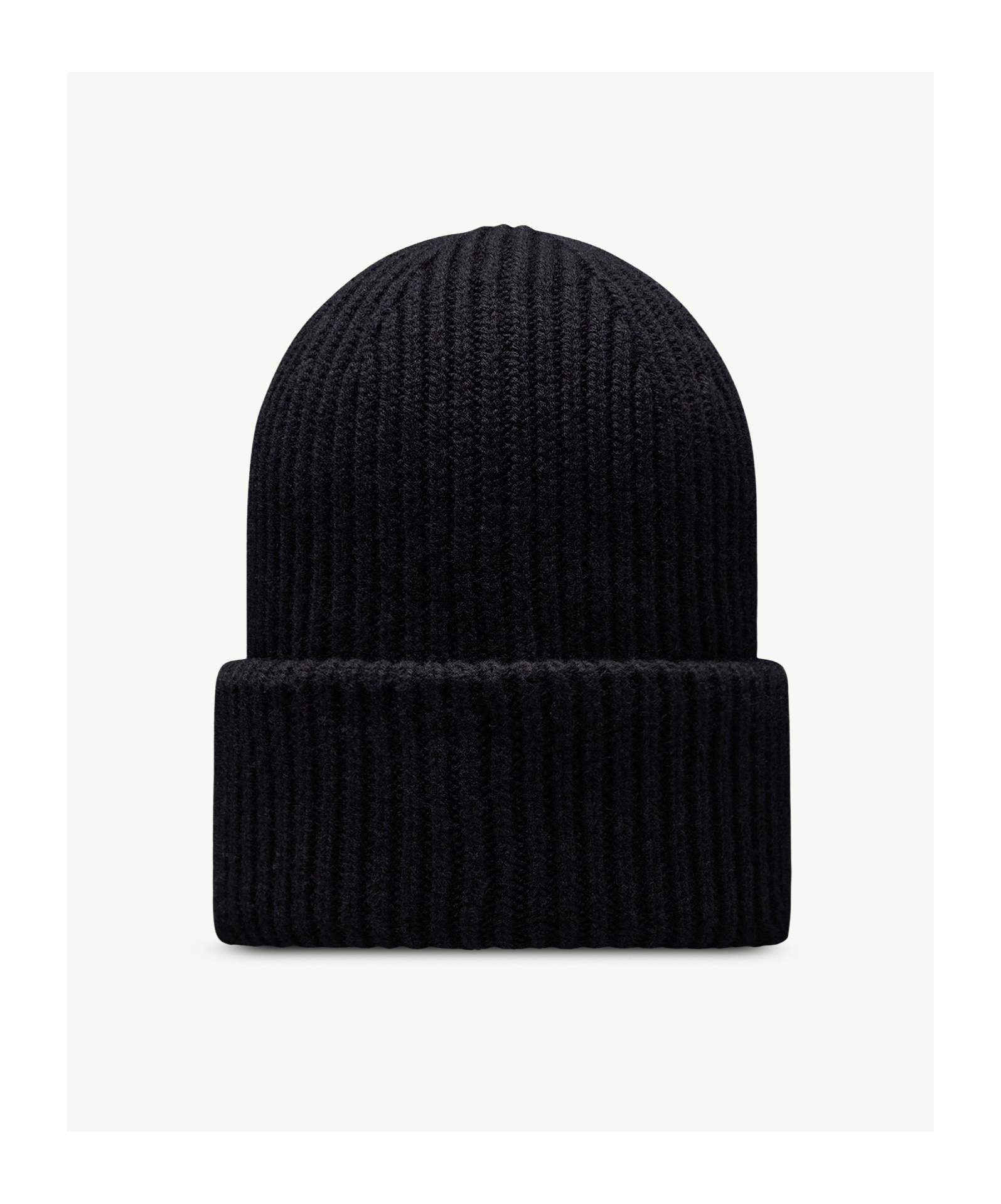 Moncler Wool  Cashmere Beanie In Black