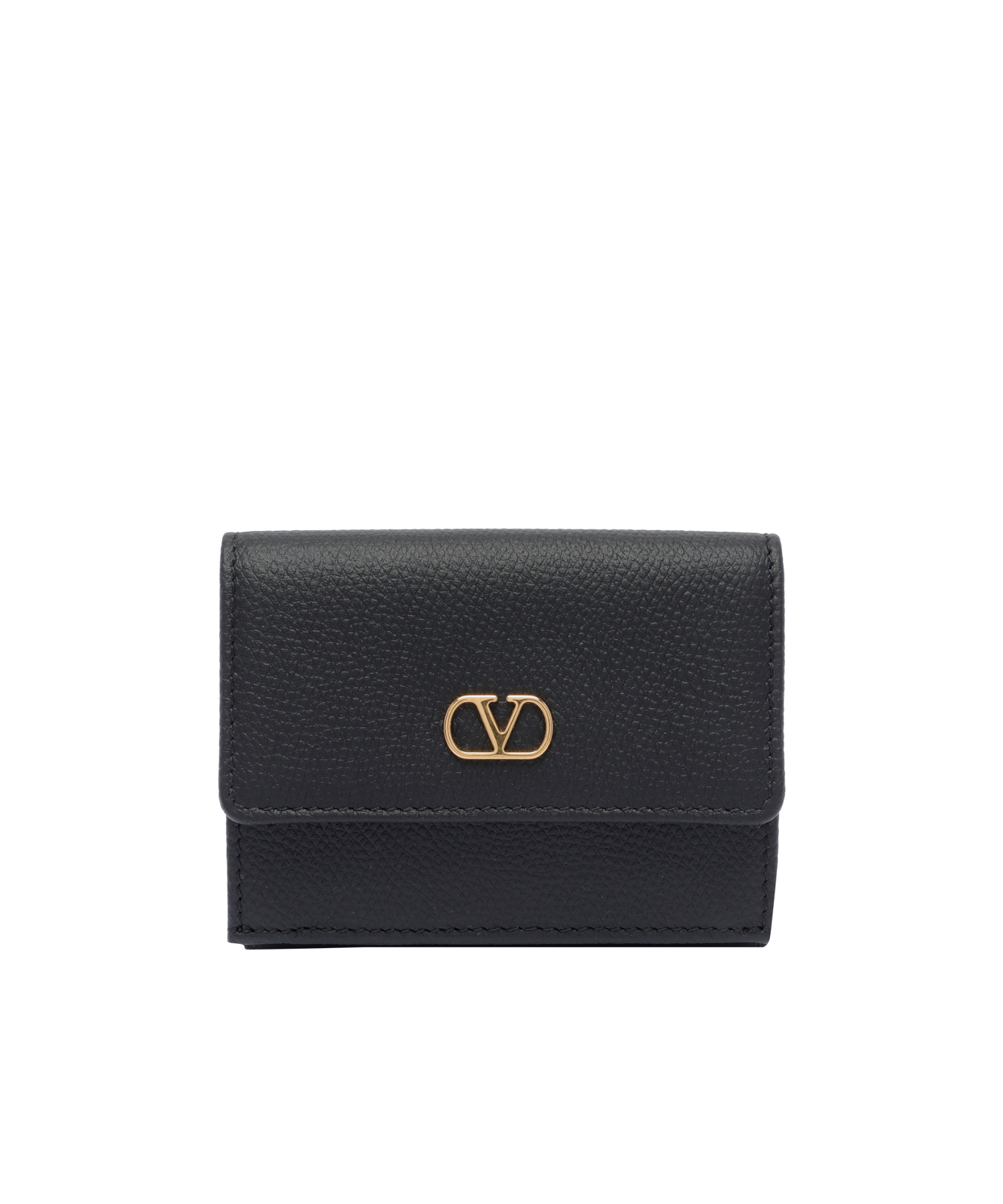 Valentino Folding Wallet In Black