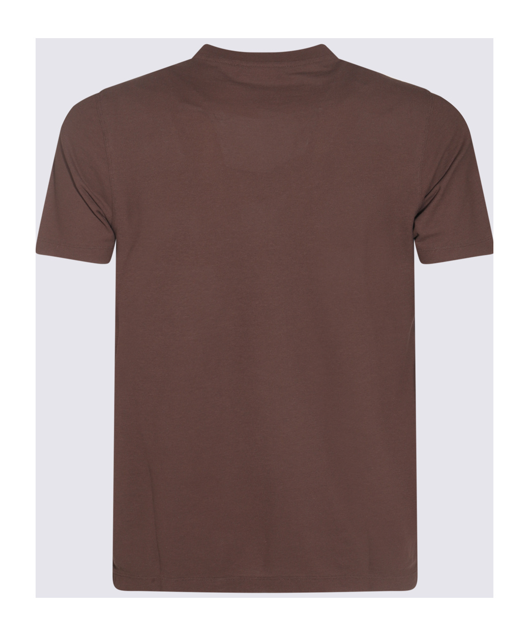 Zanone Short Sleeves Classic T-shirt In Gray